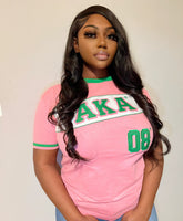 AKA Premium Pink Jersey Shirt